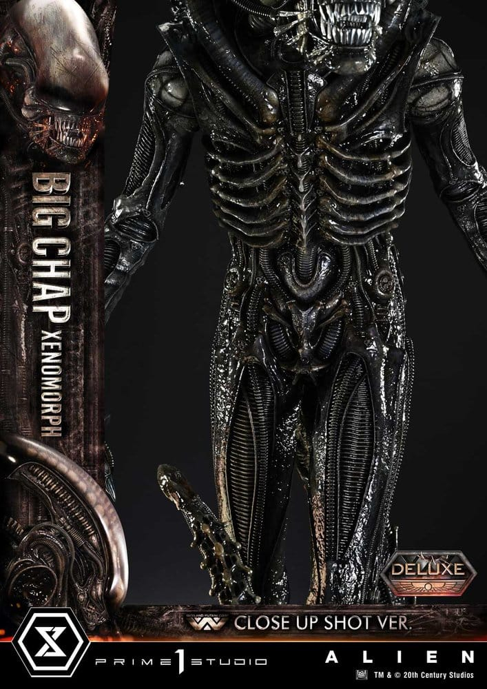 Alien (Film) Museum Masterline XL Statue 1/3 Big Chap Xenomorph Close Up Shot Ver. Deluxe Version 100 cm [13]