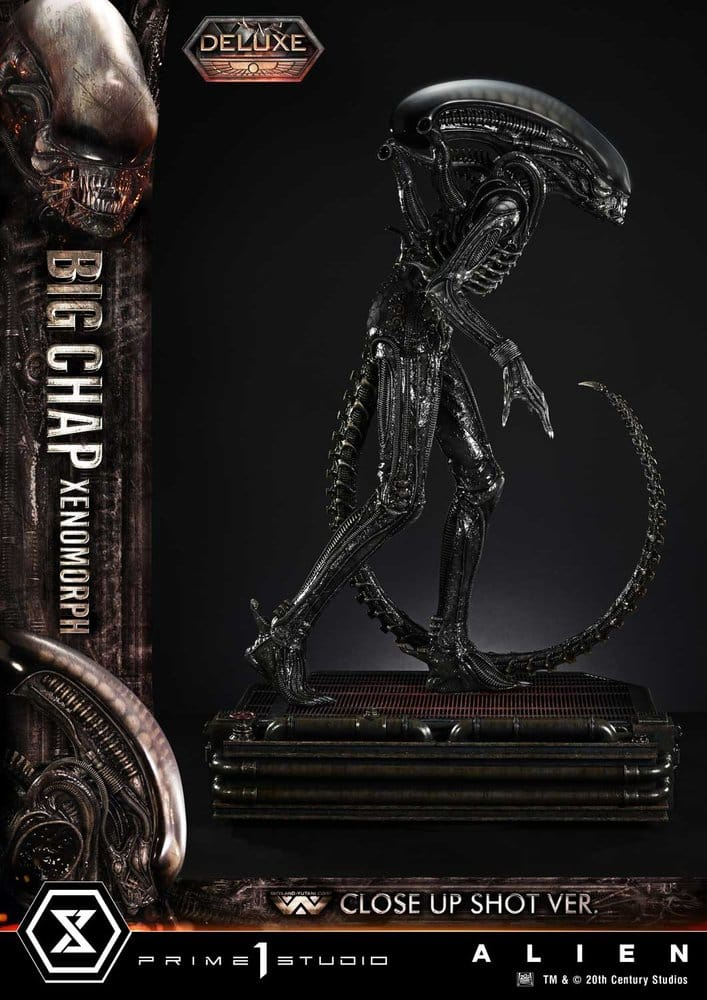 Alien (Film) Museum Masterline XL Statue 1/3 Big Chap Xenomorph Close Up Shot Ver. Deluxe Version 100 cm [12]
