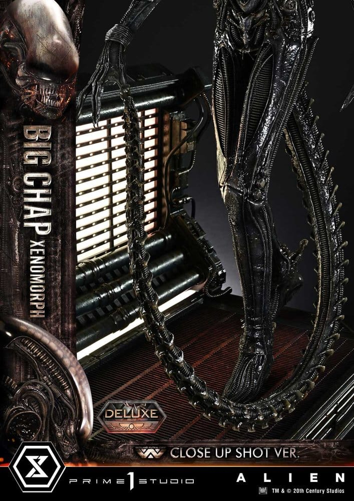 Alien (Film) Museum Masterline XL Statue 1/3 Big Chap Xenomorph Close Up Shot Ver. Deluxe Version 100 cm [15]