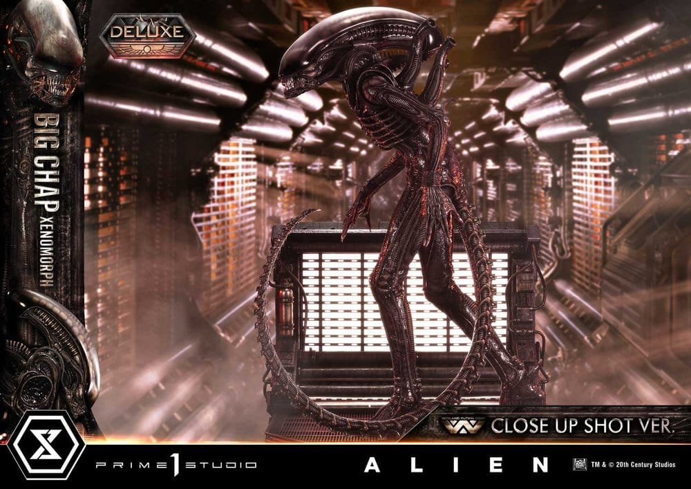 Alien (Film) Museum Masterline XL Statue 1/3 Big Chap Xenomorph Close Up Shot Ver. Deluxe Version 100 cm [3]