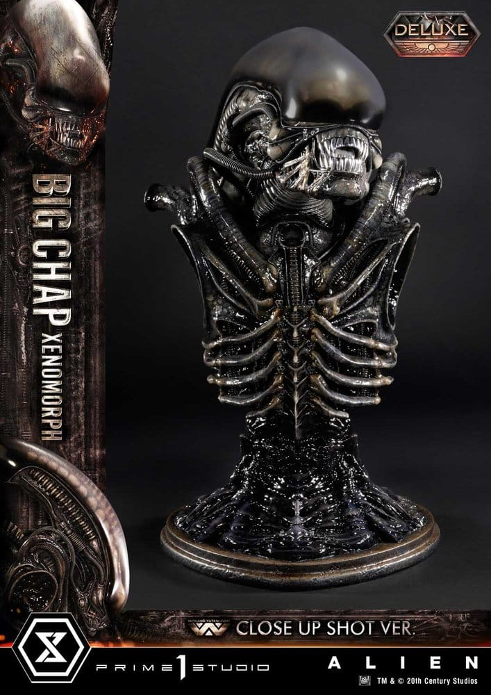 Alien (Film) Museum Masterline XL Statue 1/3 Big Chap Xenomorph Close Up Shot Ver. Deluxe Version 100 cm [9]