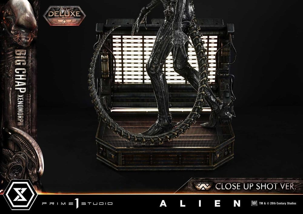 Alien (Film) Museum Masterline XL Statue 1/3 Big Chap Xenomorph Close Up Shot Ver. Deluxe Version 100 cm [19]