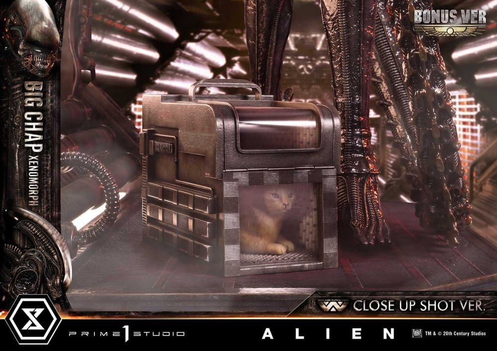 Alien (Film) Museum Masterline XL Statue 1/3 Big Chap Xenomorph Close Up Shot Ver. DX Bonus Version 100 cm [4]