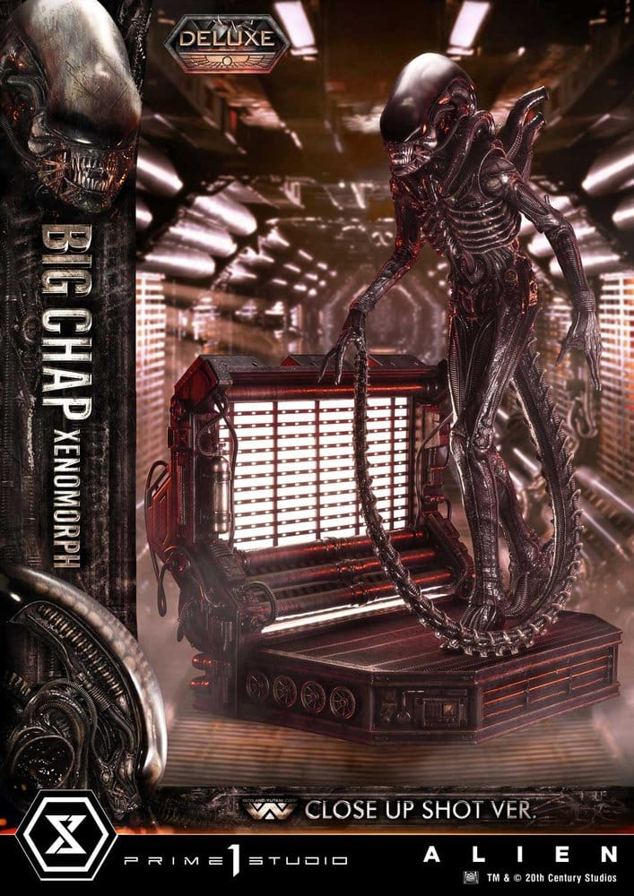 Alien (Film) Museum Masterline XL Statue 1/3 Big Chap Xenomorph Close Up Shot Ver. DX Bonus Version 100 cm [9]