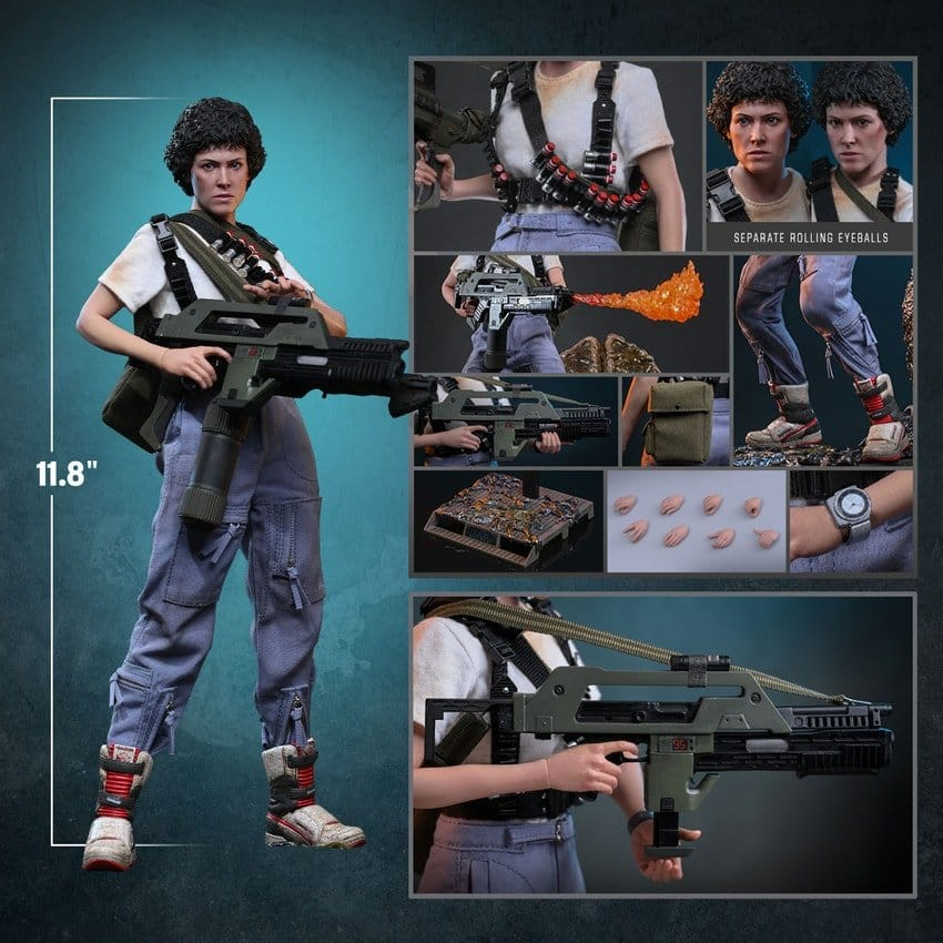 Alien Movie Masterpiece Action Figure 1/6 Ellen Ripley 30 cm [12]