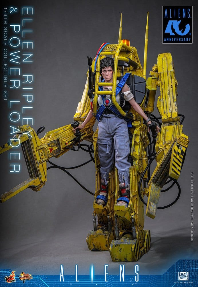 Alien Movie Masterpiece Figure Set 1/6 Ellen Ripley and Power Loader 52 cm [2]