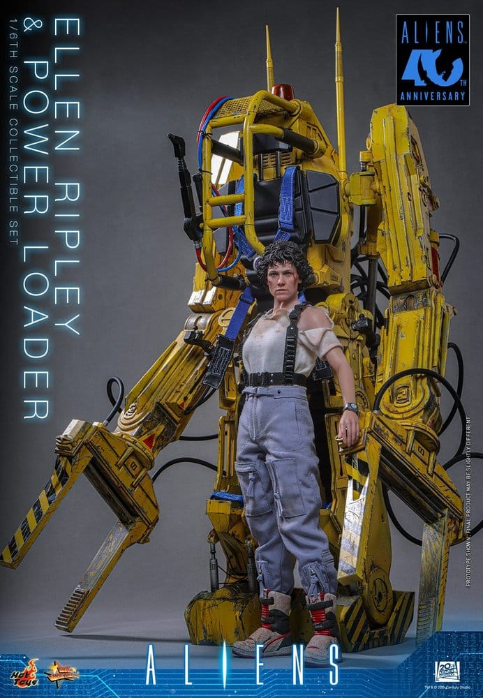 Alien Movie Masterpiece Figure Set 1/6 Ellen Ripley and Power Loader 52 cm [8]