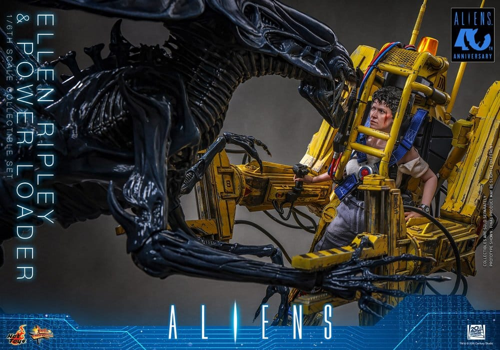 Alien Movie Masterpiece Figure Set 1/6 Ellen Ripley and Power Loader 52 cm [11]