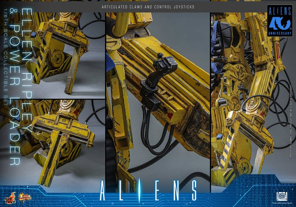 Alien Movie Masterpiece Figure Set 1/6 Ellen Ripley and Power Loader 52 cm [14]