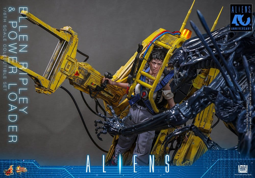 Alien Movie Masterpiece Figure Set 1/6 Ellen Ripley and Power Loader 52 cm [7]