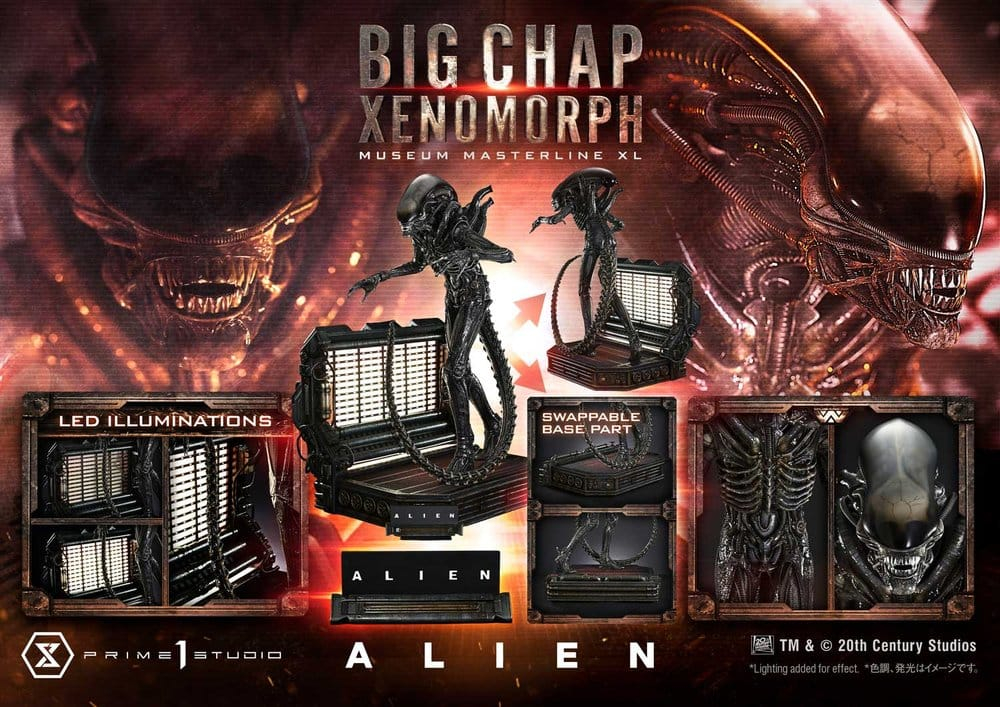 Alien Museum Masterline XL Statue 1/3 Big Chap Xenomorph Regular Ver. 100 cm [5]