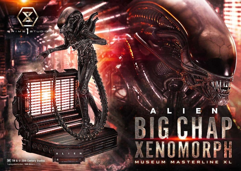 Alien Museum Masterline XL Statue 1/3 Big Chap Xenomorph Regular Ver. Bonus Version 100 cm [2]