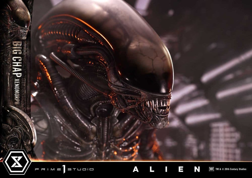 Alien Museum Masterline XL Statue 1/3 Big Chap Xenomorph Regular Ver. Bonus Version 100 cm [6]