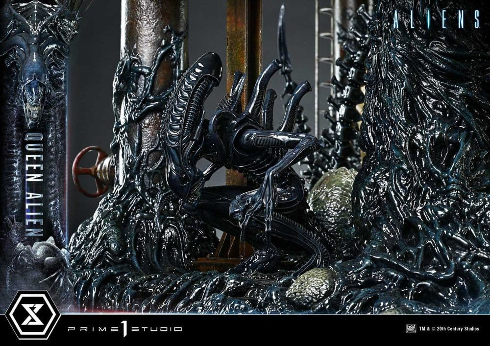 Aliens (Film) Ultimate Diorama Masterline Statue Queen Alien 75 cm [16]