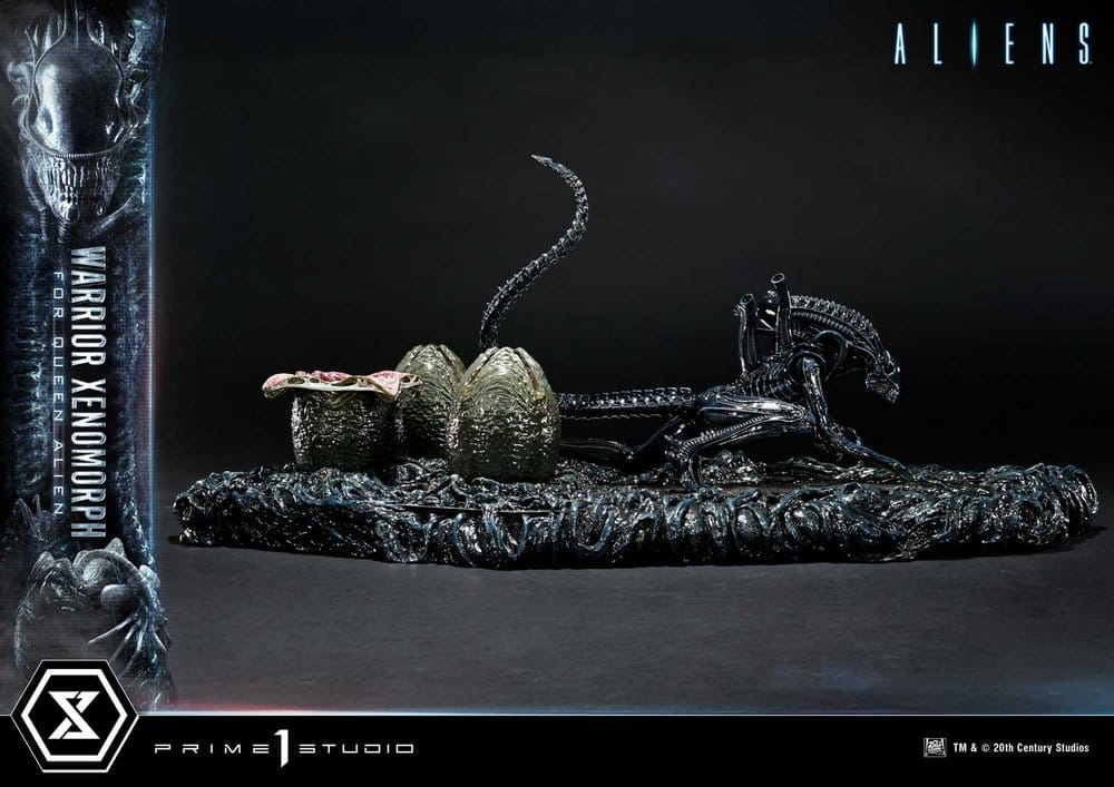 Aliens (Film) Ultimate Diorama Masterline Statue Warrior Xenomorph for Queen Alien 23 cm [7]