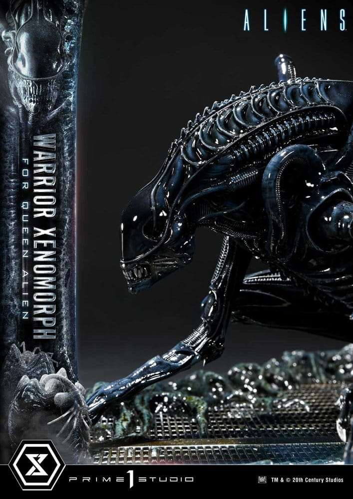 Aliens (Film) Ultimate Diorama Masterline Statue Warrior Xenomorph for Queen Alien 23 cm [19]