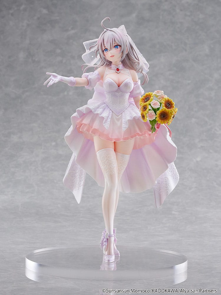 Alya Sometimes Hides Her Feelings in Russian Statue 1/7 Alisa Mikhailovna Kujou Wedding Dress Ver. 24 cm [7]