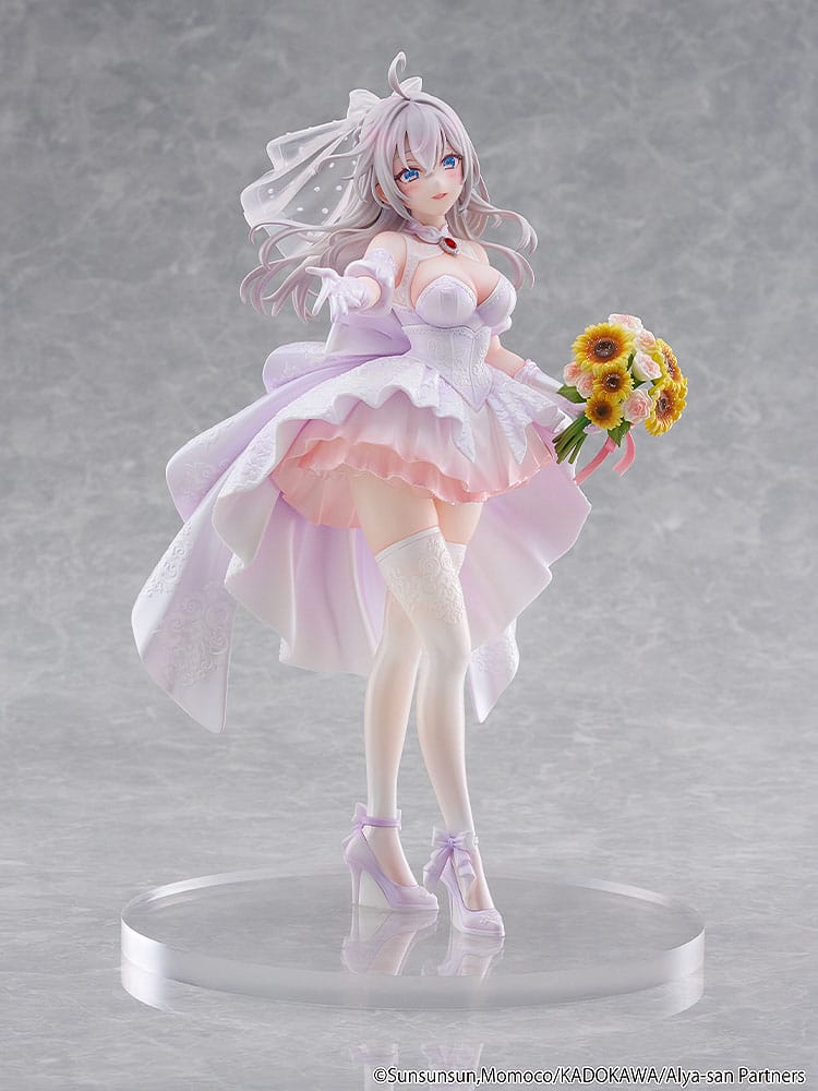 Alya Sometimes Hides Her Feelings in Russian Statue 1/7 Alisa Mikhailovna Kujou Wedding Dress Ver. 24 cm [9]