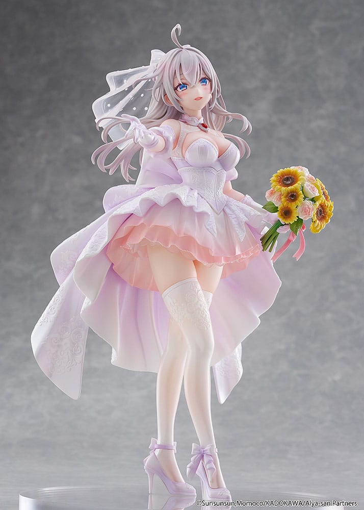 Alya Sometimes Hides Her Feelings in Russian Statue 1/7 Alisa Mikhailovna Kujou Wedding Dress Ver. 24 cm [13]