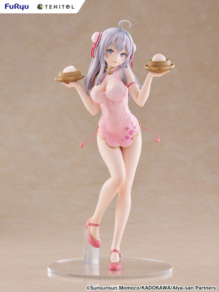 Alya Sometimes Hides Her Feelings in Russian Tenitol Tall PVC Figure Alya Cheongsam Ver. 29 cm [15]