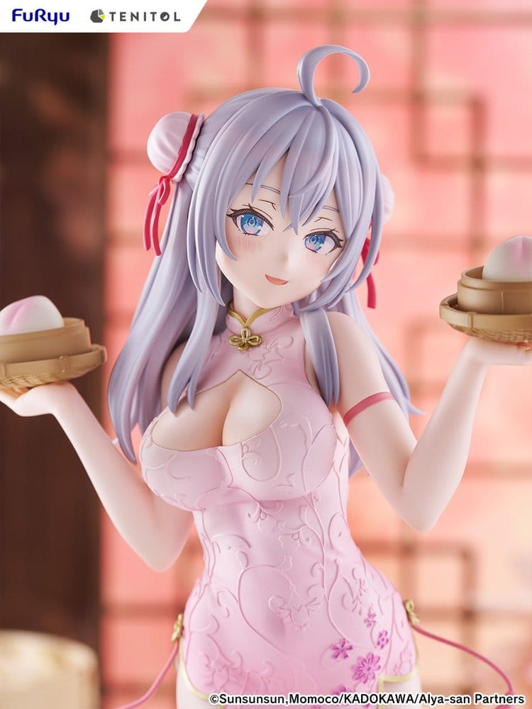 Alya Sometimes Hides Her Feelings in Russian Tenitol Tall PVC Figure Alya Cheongsam Ver. 29 cm [11]