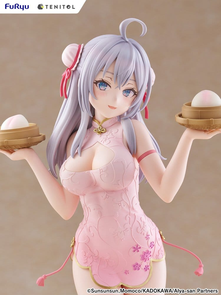 Alya Sometimes Hides Her Feelings in Russian Tenitol Tall PVC Figure Alya Cheongsam Ver. 29 cm [8]