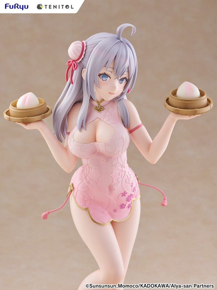 Alya Sometimes Hides Her Feelings in Russian Tenitol Tall PVC Figure Alya Cheongsam Ver. 29 cm [7]