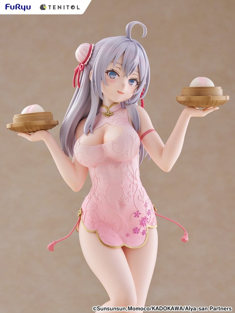 Alya Sometimes Hides Her Feelings in Russian Tenitol Tall PVC Figure Alya Cheongsam Ver. 29 cm [5]