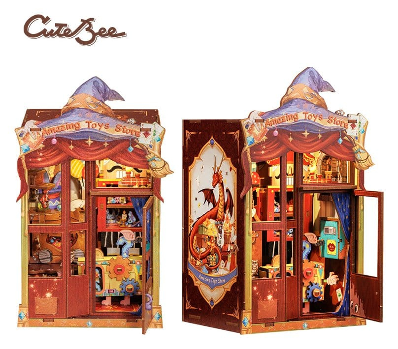 Amazing Toys Store - DIY Book Nook Kit cu LED [6]