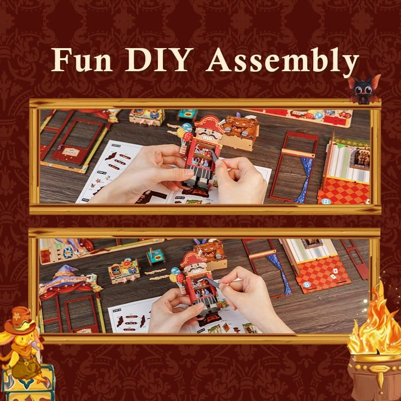 Amazing Toys Store - DIY Book Nook Kit cu LED [4]