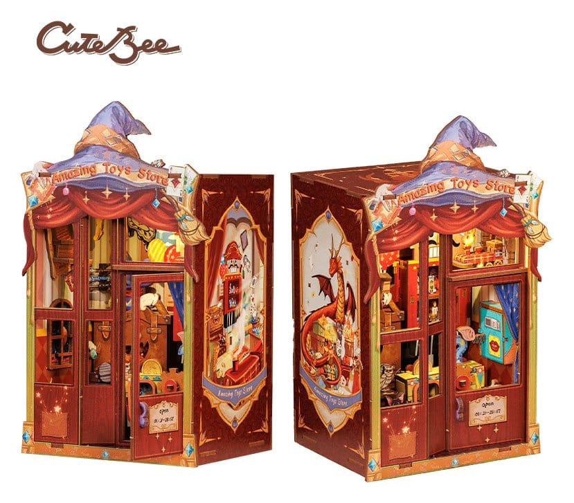 Amazing Toys Store - DIY Book Nook Kit cu LED [5]