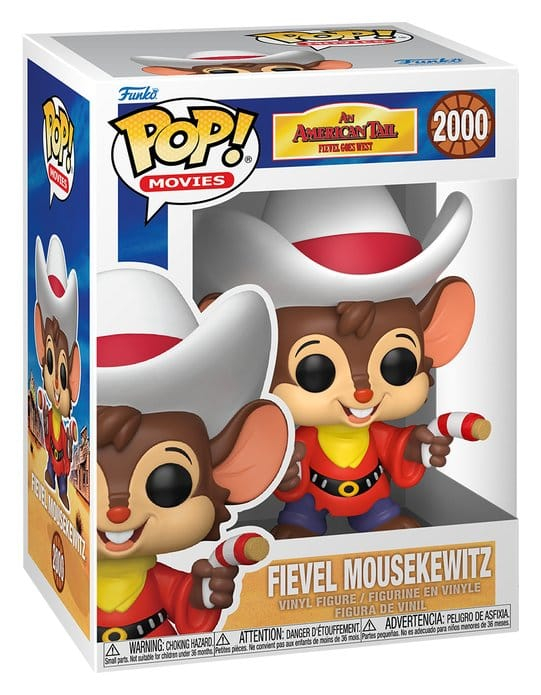 An American Tail: Fievel Goes West POP Vinyl Figure Fievel Mousekewitz 9 cm [2]