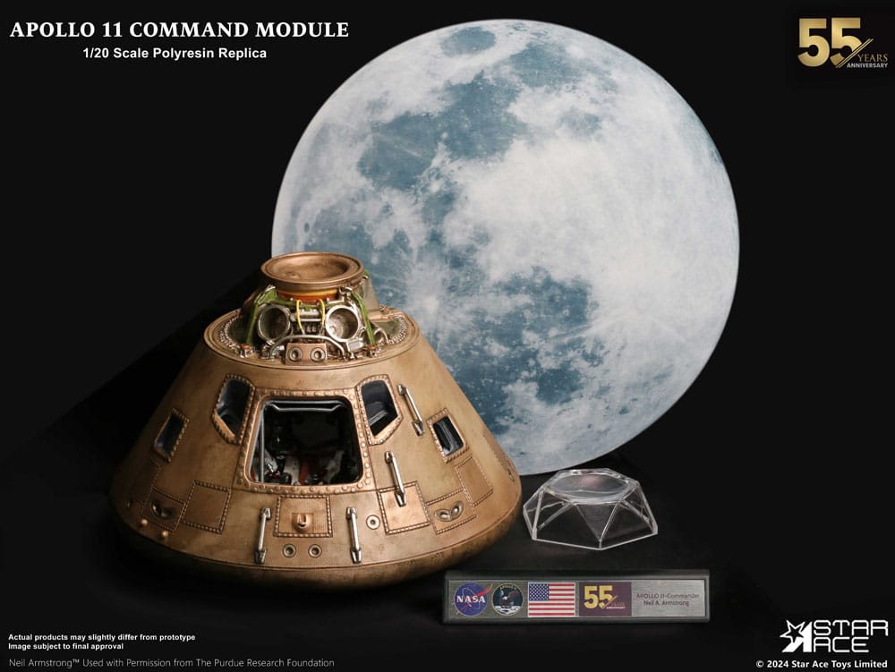 Apollo 11 Replica 1/20 Command Module (DX) 20 cm [10]