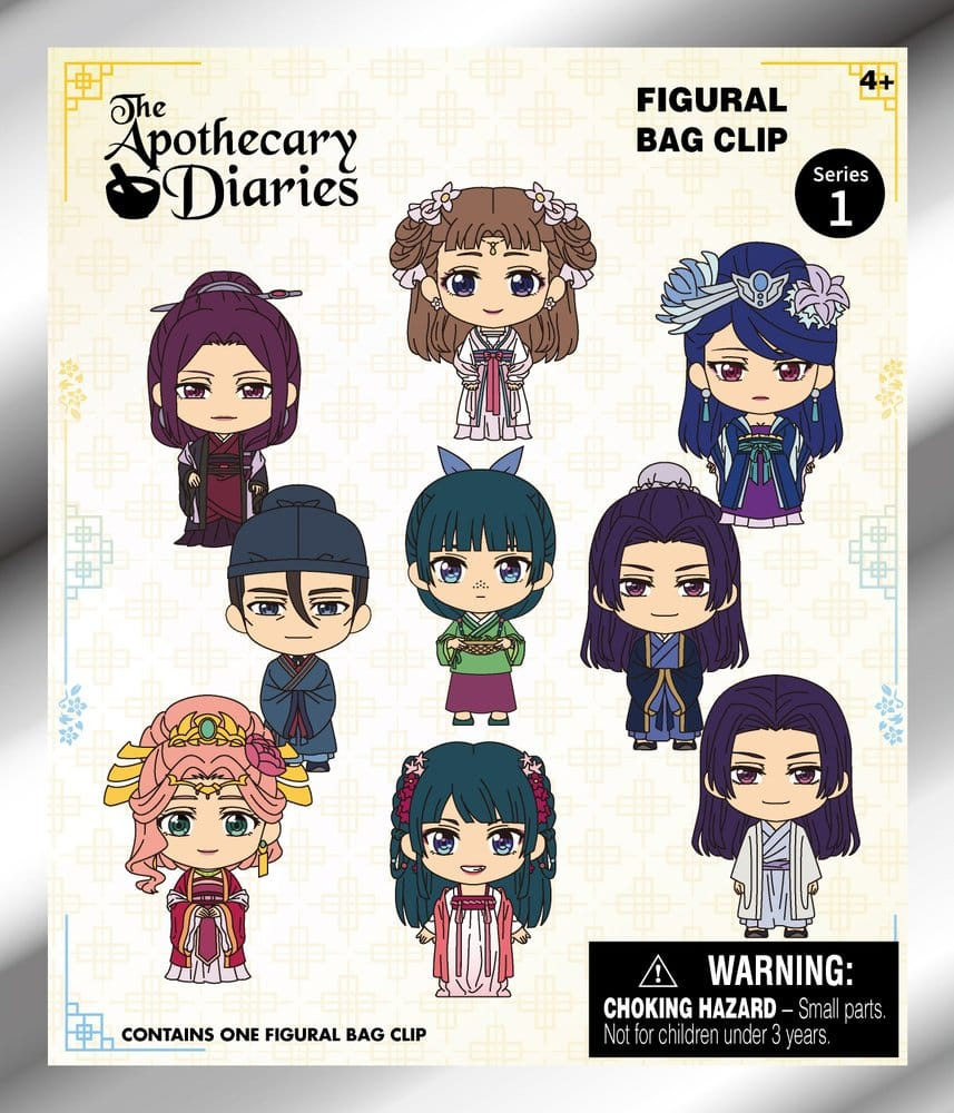 Apothecary Diaries 3D PVC Bag Clips Series 1 Display (24) [2]