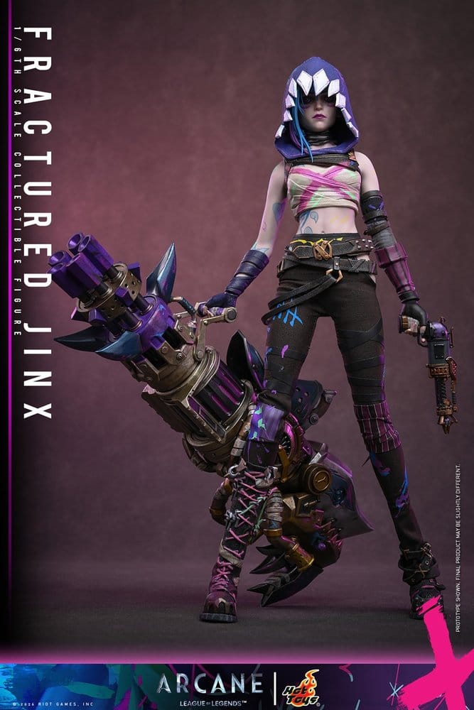 Arcane Action Figure 1/6 Fractured Jinx 28 cm [13]