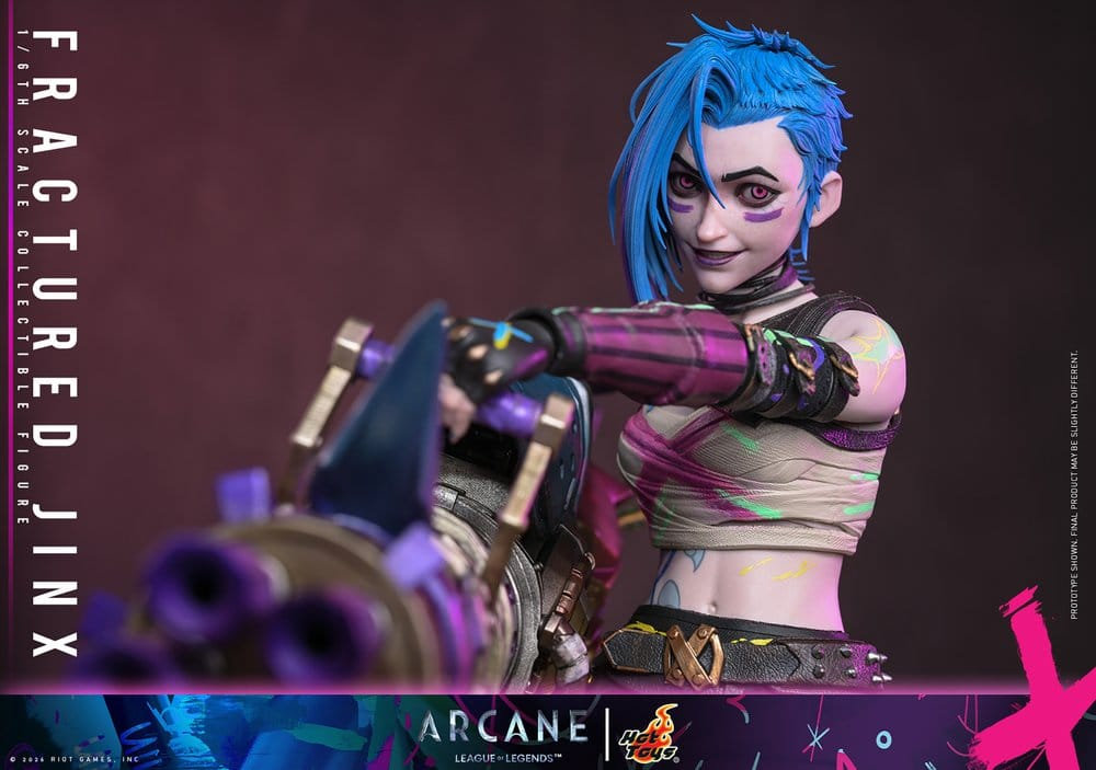 Arcane Action Figure 1/6 Fractured Jinx 28 cm [6]