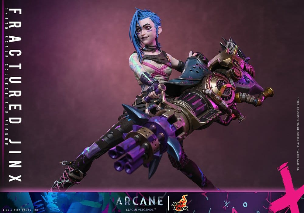 Arcane Action Figure 1/6 Fractured Jinx 28 cm [4]