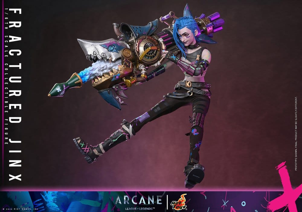 Arcane Action Figure 1/6 Fractured Jinx 28 cm [3]