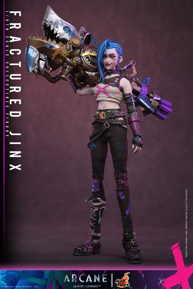 Arcane Action Figure 1/6 Fractured Jinx 28 cm [16]
