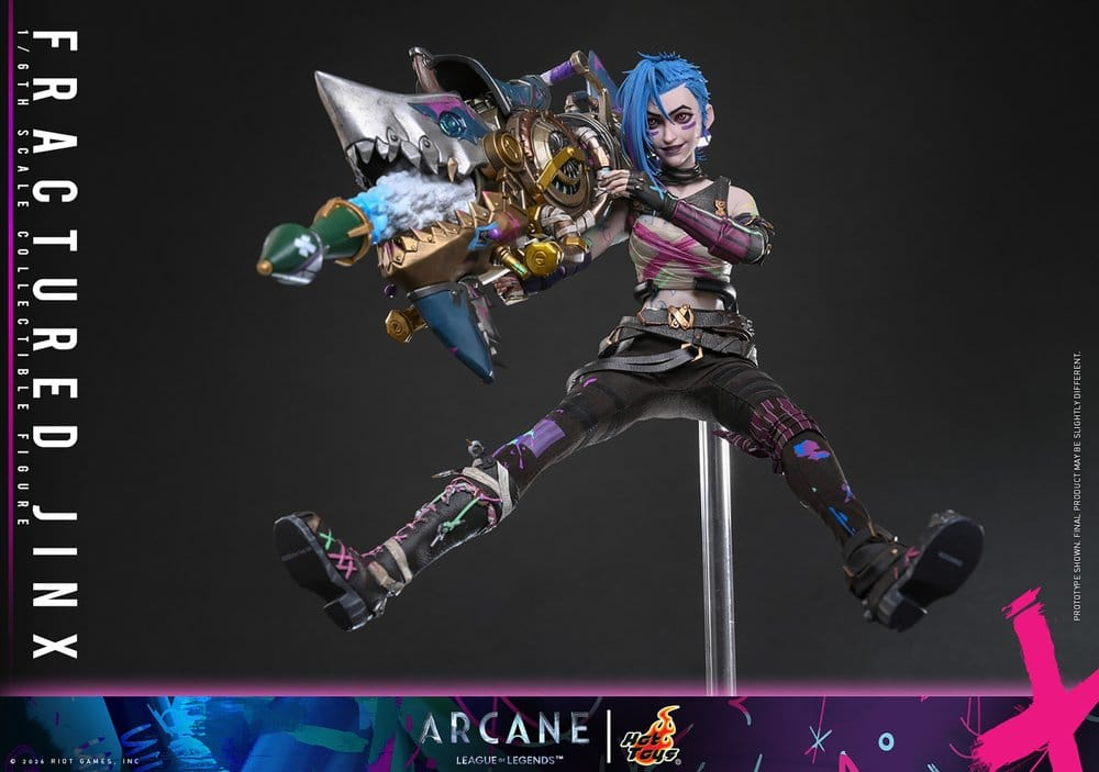 Arcane Action Figure 1/6 Fractured Jinx 28 cm [10]