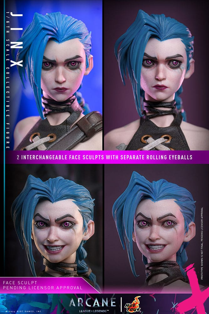Arcane Action Figure 1/6 Jinx 27 cm [14]