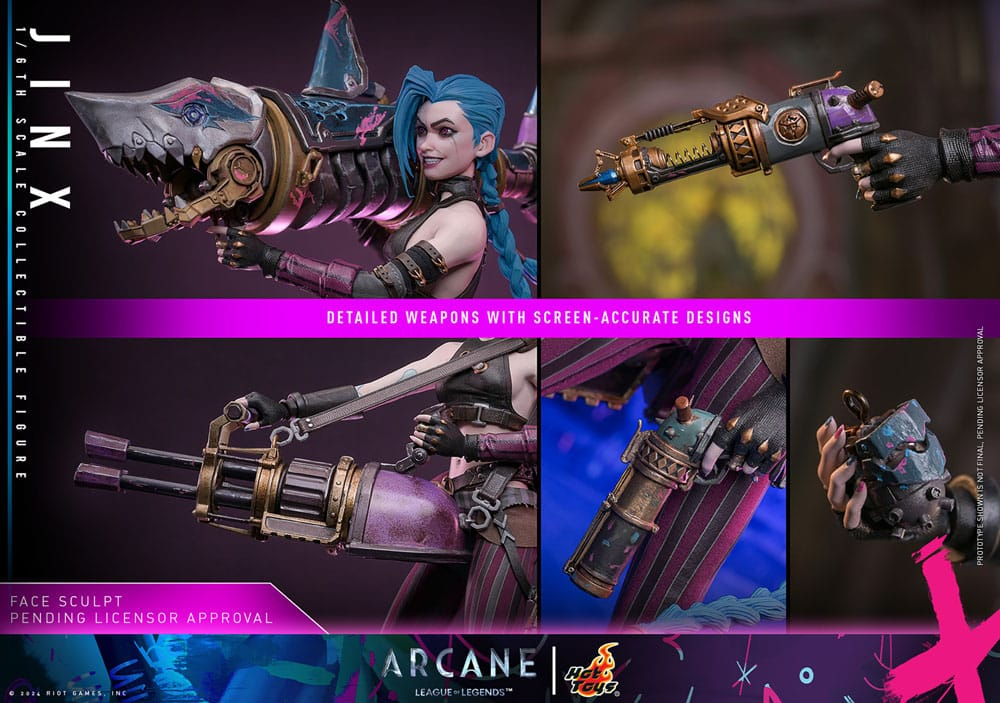 Arcane Action Figure 1/6 Jinx 27 cm [15]