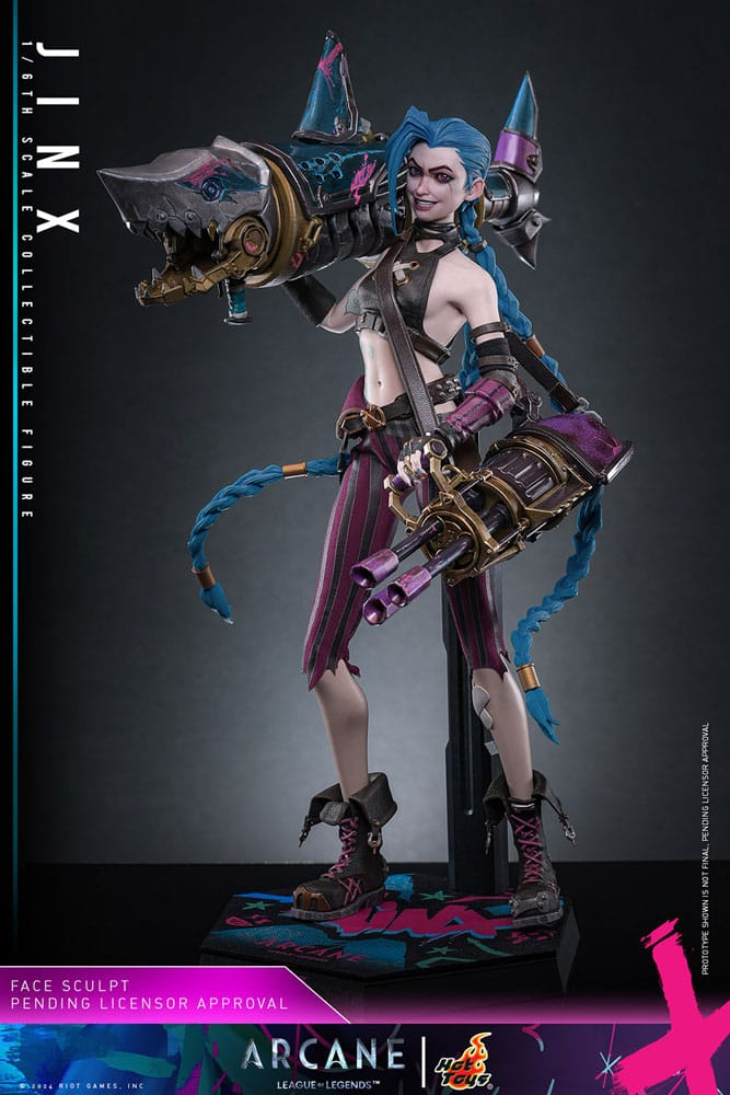 Arcane Action Figure 1/6 Jinx 27 cm [4]