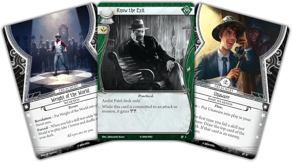 Arkham Horror LCG Andre Patel Investigator Deck Rogue [4]