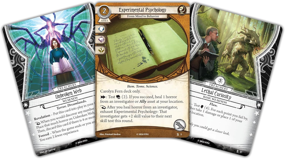 Arkham Horror LCG Carolyn Fern Investigator Deck Seeker [4]