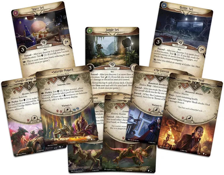 Arkham Horror LCG – Film Fatale Scenario Pack [2]