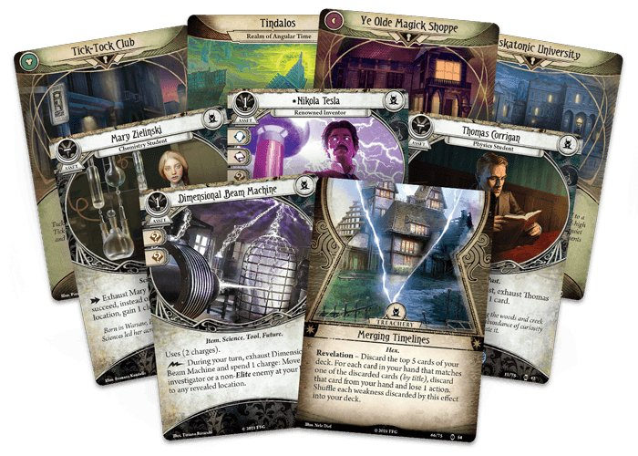 Arkham Horror LCG: Machinations Through Time Scenario Pack [2]