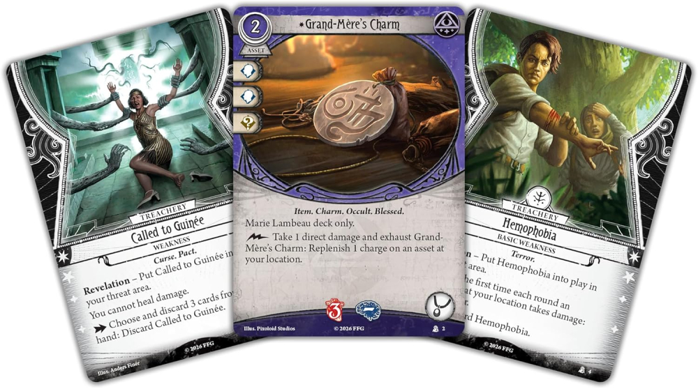 Arkham Horror LCG Marie Lambeau Investigator Deck Mystic [4]