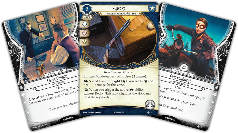 Arkham Horror LCG Tommy Muldoon Investigator Deck Guardian [4]