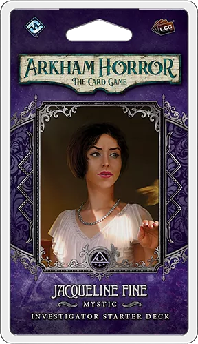 Arkham Horror: The Card Game – Jacqueline Fine: Investigator Starter Deck [1]